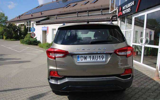 SsangYong REXTON cena 99900 przebieg: 117500, rok produkcji 2018 z Turek małe 154